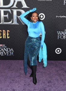 Sheryl Lee Ralph at the world premiere of Marvel Studios’ “Black Panther: Wakanda Forever” held at the Dolby Theatre on October 26, 2022 in Los Angeles, California.