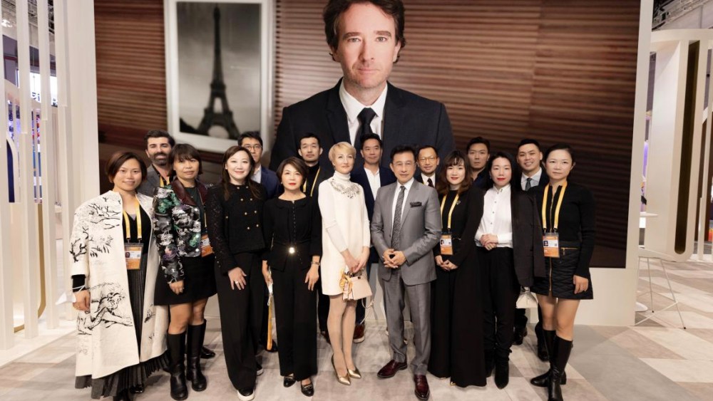 LVMH executives at CIIE.