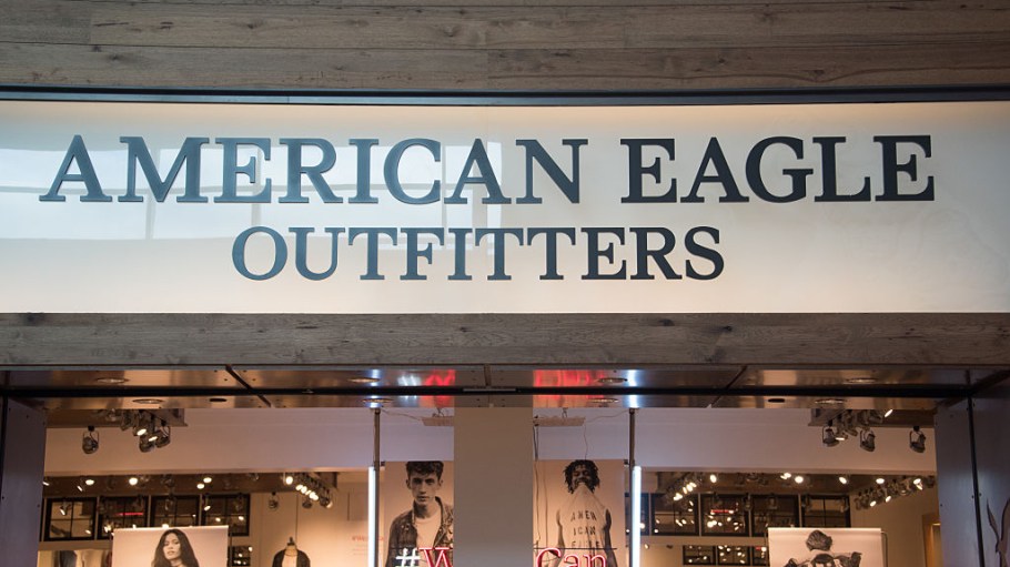 American Eagle's sales on a three-year stacked basis were up 16 percent versus 2019.