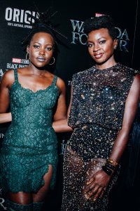 Lupita Nyong'o and Danai Gurira