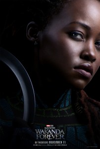 Lupita Nyong'o as Nakia in Black Panther: Wakanda Forever