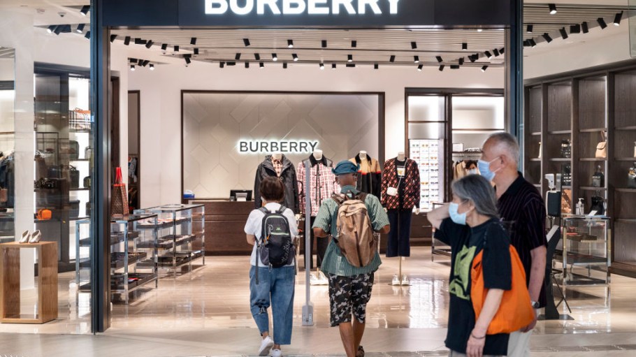 High margin handbags and shoes to fuel growth as Burberry focuses on "Britishness" as it positions itself as a modern British luxury brand.