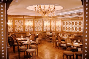 A look at Dior’s gingerbread holiday display at Harrods.