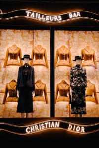 A look at Dior’s gingerbread holiday display at Harrods.