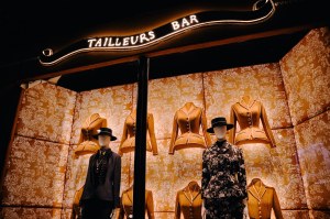 A look at Dior’s gingerbread holiday display at Harrods.