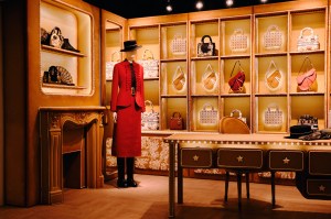 A look at Dior’s gingerbread holiday display at Harrods.