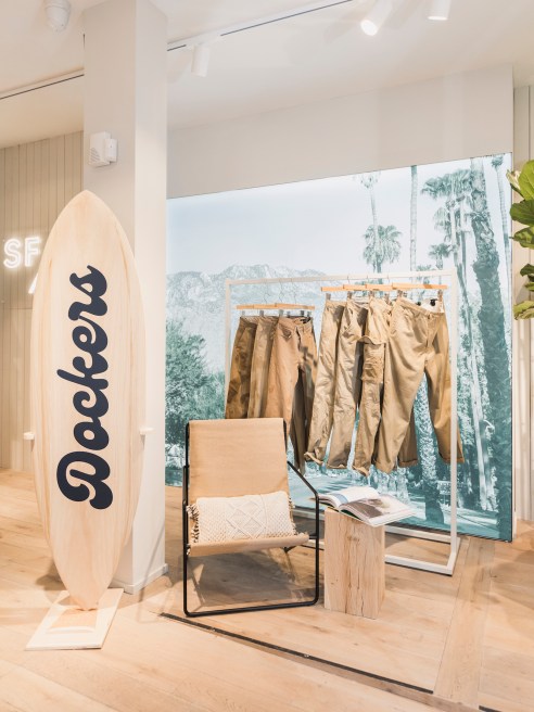 Dockers is opening 16 new stores across the globe.