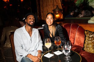 Guests attend the Hauser & Wirth x MOCA party.