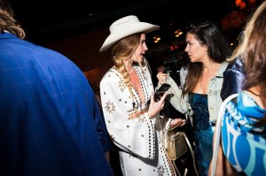 Guests attend the Hauser & Wirth x MOCA party.