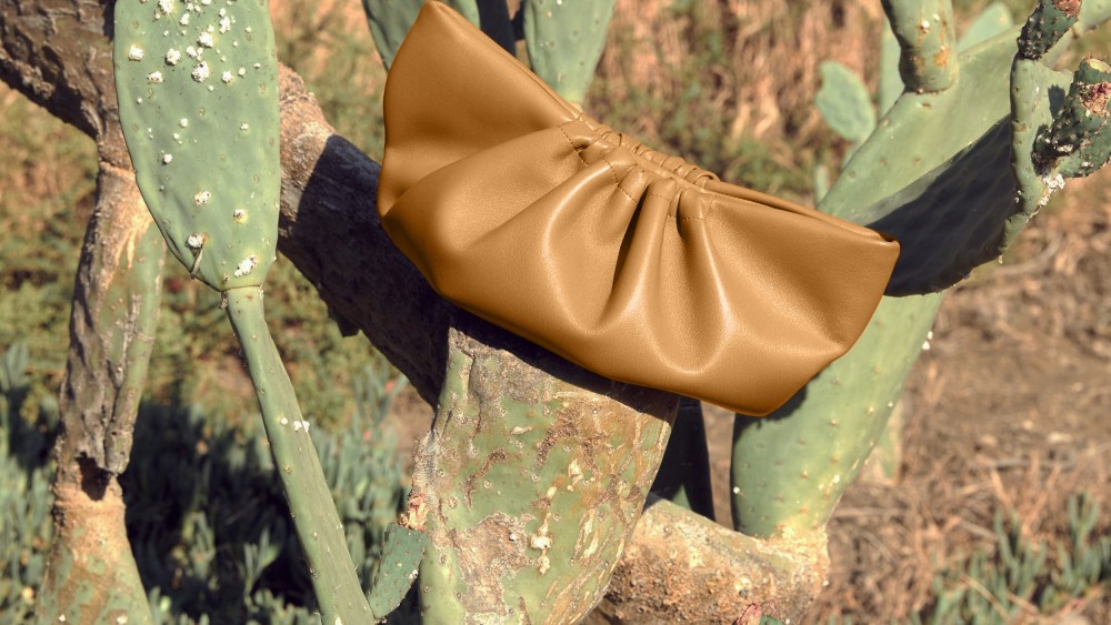 Senreve Cornetti Bag, 100 percent Vegan Cactus Leather, $695