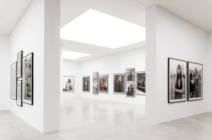 Steven Meisel 1993 A Year in Photographs in the Muelle de la Batería exhibition space in A Coruña.