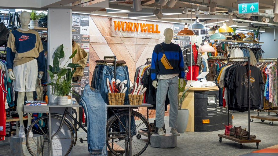 Irish retailer Primark is working with U.K.-based Vintage Wholesale Company to roll out WornWell by the Vintage Wholesale Company, a resale shop-in-shop concept at select stores. 