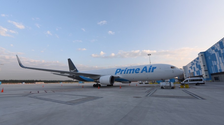 A group of employees at Amazon's Air Hub at the Cincinnati/Northern Kentucky International Airport hope to unionize.