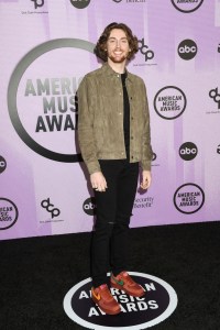 Bailey Zimmerman at the 2022 American Music Awards held at the Microsoft Theater at L.A. Live on November 20, 2022 in Los Angeles, California.
