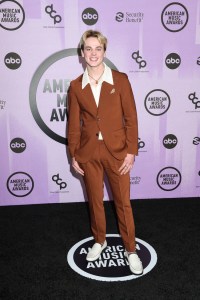 Jack Wright at the 2022 American Music Awards held at the Microsoft Theater at L.A. Live on November 20, 2022 in Los Angeles, California.