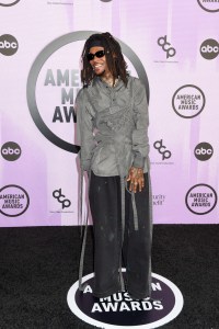 JID at the 2022 American Music Awards held at the Microsoft Theater at L.A. Live on November 20, 2022 in Los Angeles, California.