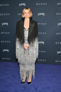Carey Mulligan at the 2022 LACMA Art+Film Gala held at LACMA on November 5, 2022 in Los Angeles, California.