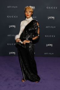 LOS ANGELES, CALIFORNIA - NOVEMBER 05: Janelle Monáe attends the 11th Annual LACMA Art + Film Gala at Los Angeles County Museum of Art on November 05, 2022 in Los Angeles, California. (Photo by Kevin Winter/Getty Images)