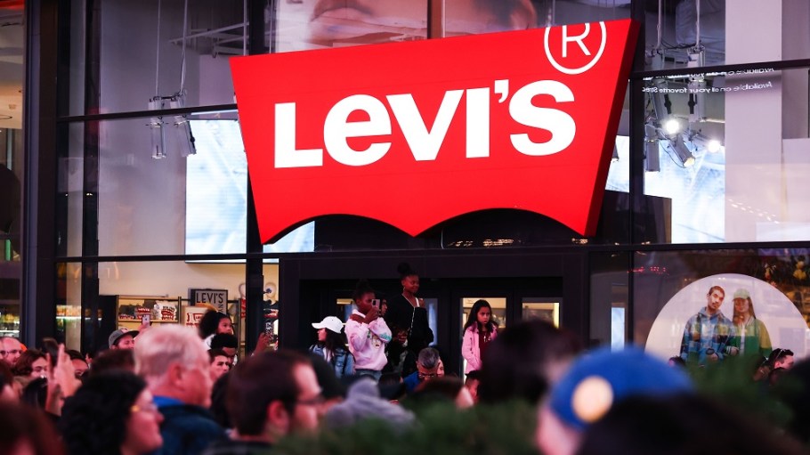 Levi's store at Times Square in Manhattan.