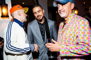 Quincy and Christian Louboutin