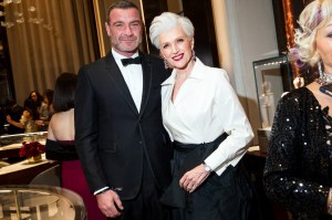 Liev Schreiber and Maye Musk