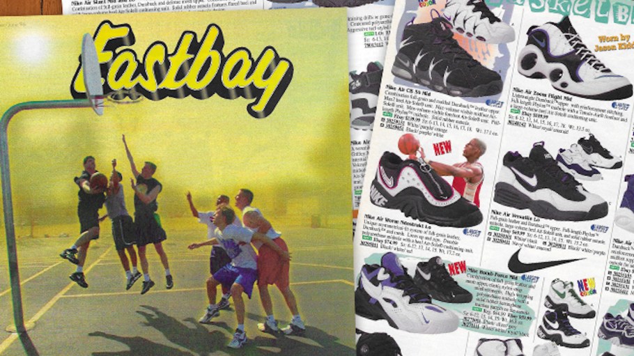 Eastbay catalogs from the 1990s.