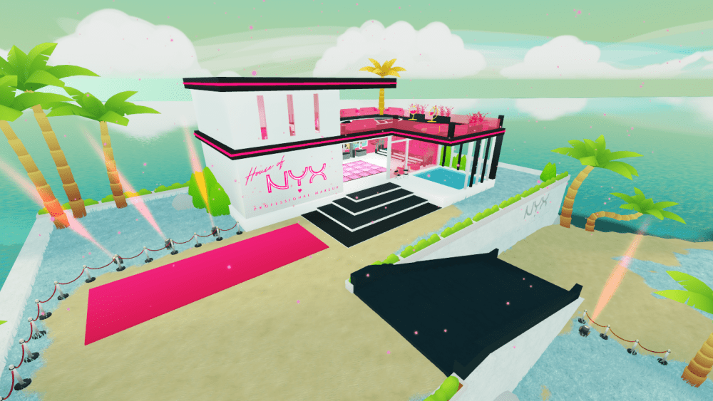 House of NYX Professional Makeup in iHeartLand on Roblox.