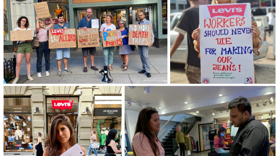 Remake's latest protest against Levi's succeeded on Instagram but flopped on Twitter.