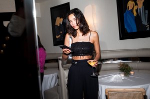 Guest attends the Manolo Blahnik's Festive Luncheon.