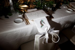 The scene at the Manolo Blahnik's Festive Luncheon.