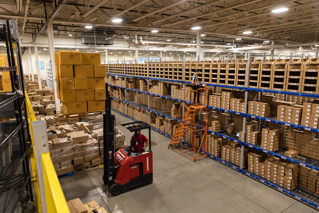 warehouse forklift