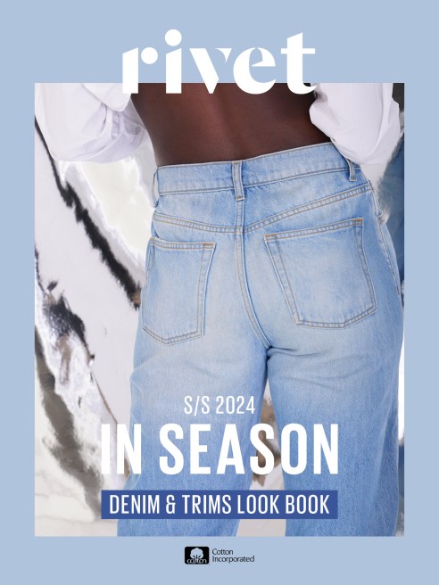 The look book highlights the meaningful steps the denim supply chain is taking to shrink its environmental footprint.