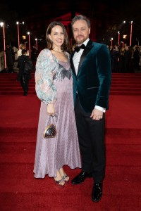 Lisa Liberati and James McAvoy