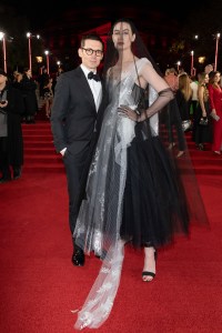 Erin O'Connor and Erdem Moralioglu