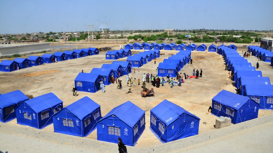 For Pakistan’s denim mills, the devastating floods that have submerged a third of the country, killed more than 1,700 people and destroyed up to 40 percent of the cotton crop are the least of their problems. 