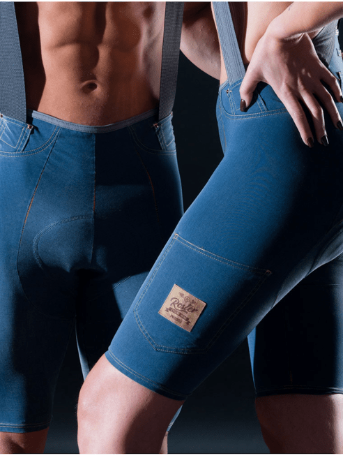 Rosti has made the first all-denim technical bicycle shorts.