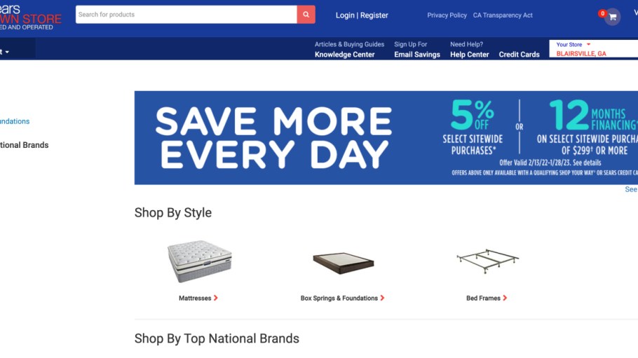 Sears Hometown Files for Bankruptcy in Empire's Last Gasp