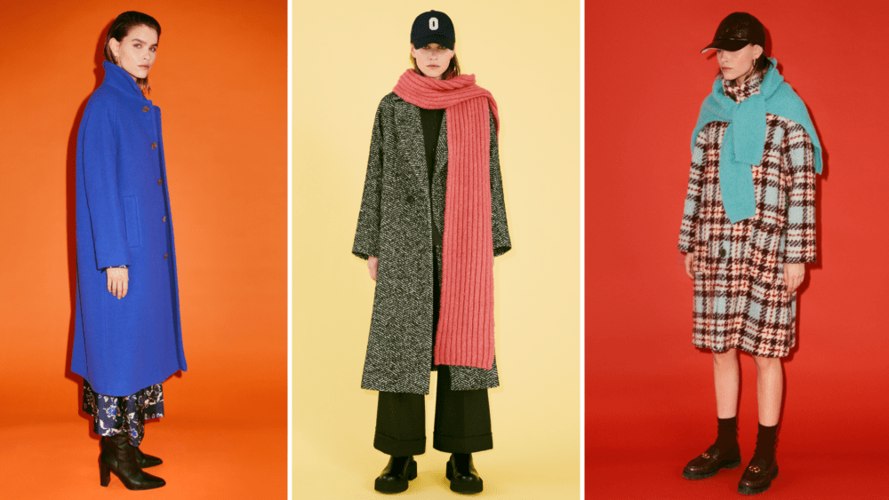 A selection of looks from Rosso35's fall 2023 collection.