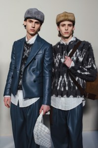 Backstage at Amiri Men’s Fall 2023