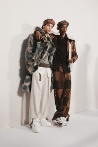Backstage at Amiri Men’s Fall 2023