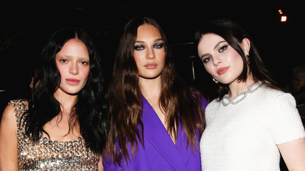 Luna Blaise, Maddie Ziegler and Chiara Aurelia.