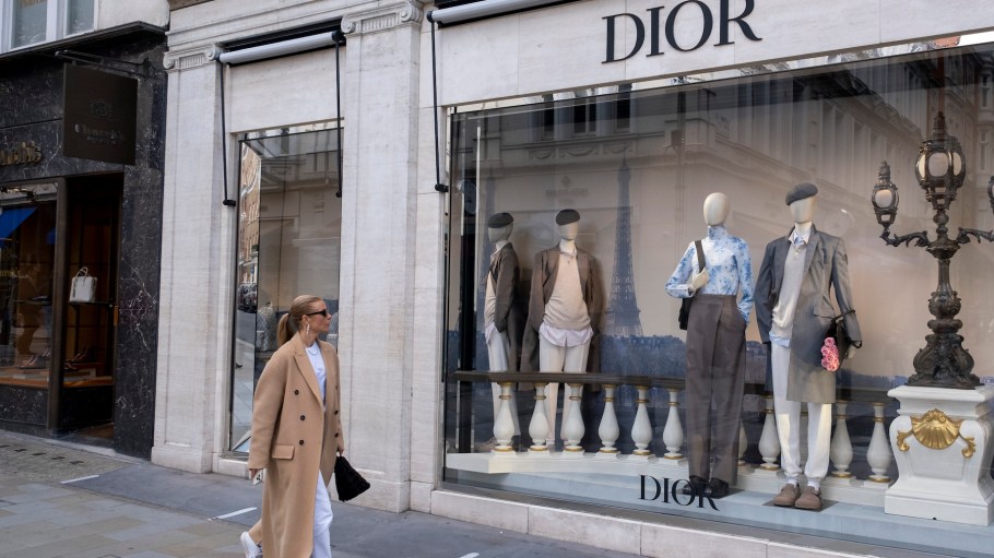 Dior shop on Bond Street on 13th October 2022 in London, United Kingdom.
