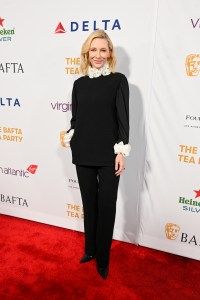 Cate Blanchett at the BAFTA Tea Party held at Four Seasons Hotel Los Angeles At Beverly Hills on January 14, 2023 in Los Angeles, California. at the BAFTA Tea Party held at Four Seasons Hotel Los Angeles At Beverly Hills on January 14, 2023 in Los Angeles, California.