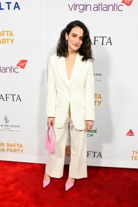 Jenny Slate at the BAFTA Tea Party held at Four Seasons Hotel Los Angeles At Beverly Hills on January 14, 2023 in Los Angeles, California.