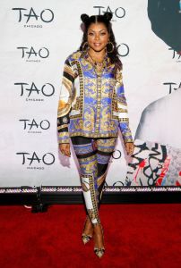 CHICAGO, IL - SEPTEMBER 15:  Taraji P. Henson attends the TAO Chicago Grand Opening Celebration at TAO Chicago on September 15, 2018 in Chicago, Illinois.  (Photo by Jeff Schear/Getty Images for TAO Chicago)