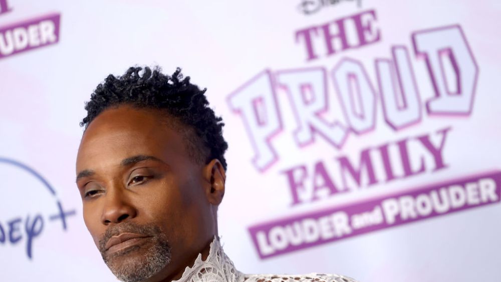 LOS ANGELES, CALIFORNIA - JANUARY 19: Billy Porter attends the red carpet event for Disney+ Original Series "The Proud Family: Louder and Prouder" at Nate Holden Performing Arts Center on January 19, 2023 in Los Angeles, California. (Photo by Tommaso Boddi/Getty Images)