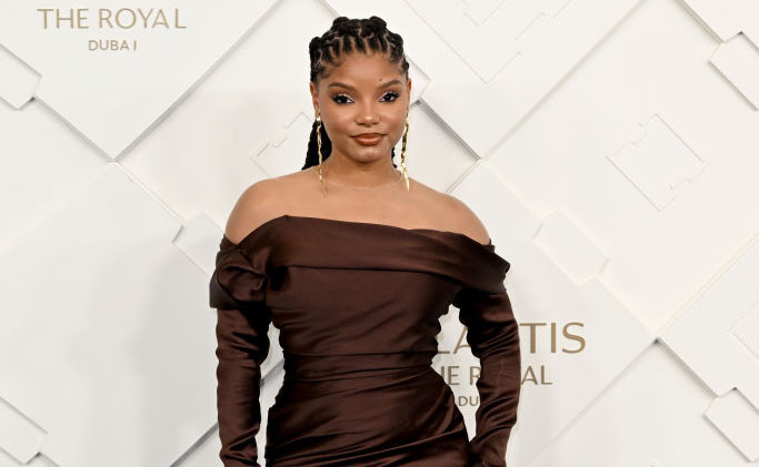 Halle Bailey at the Grand Reveal Weekend for Atlantis The Royal on Jan. 21 in Dubai, United Arab Emirates.