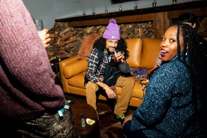 Guest attends as Gucci Celebrates the Premiere of Bethann Hardison & Frédéric Tcheng's Invisible Beauty at the Sundance Film Festival at Nickel Bar at Firewood on January 21, 2023 in Park City, Utah.