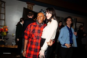 Bethann Hardison and Dakota Johnson attend an event hosted by Gucci to mark the premiere of Bethann Hardison and Frédéric Tcheng's "Invisible Beauty" at the Sundance Film Festival at Nickel Bar at Firewood on Jan. 21, 2023 in Park City, Utah.