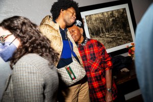 Jeremy O. Harris and Bethann Hardison attends as Gucci Celebrates the Premiere of Bethann Hardison & Frédéric Tcheng's Invisible Beauty at the Sundance Film Festival at Nickel Bar at Firewood on January 21, 2023 in Park City, Utah.
